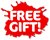 Small Icon that says 'Free Gift'